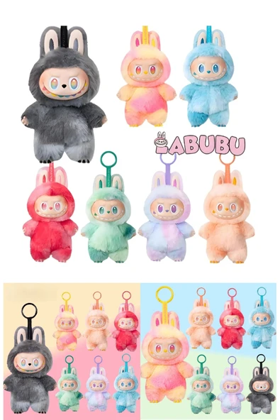 Wolawood Labubu Peluş Oyuncak Şirin Sevimli Yumuşacık Karakter Figür Hediyelik Yumoş Koleksiyonluk Trend Ürün ürün görseli 1