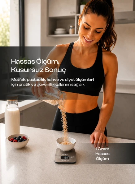 HASSAS MUTFAK TARTISI - Resim 2