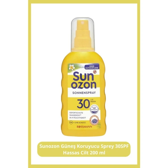 Sunozon Güneş Spreyi Klasik Spf 50+ 200 ml ürün görseli 1