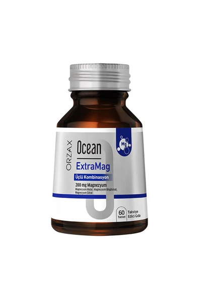Ocean ExtraMag Üçlü Magnezyum Kombinasyonu 60 Tablet ürün görseli 1