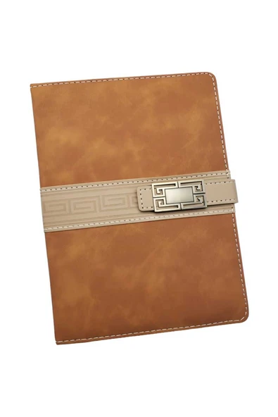 EXENET Özel Üretim Modern Defter Çizgili Mıknatıslı Günlük Ajanda Not Anı Hatıra Defteri Premium VİP Hediye ürün görseli 1