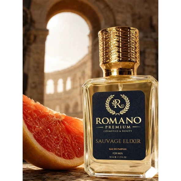 Romano Premıum Sauvage El Elixir 50 ml Erkek Parfüm - Resim 6