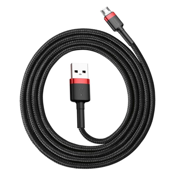 Baseus Cafule 1 m Micro USB Hızlı Şarj Kablosu - Resim 2