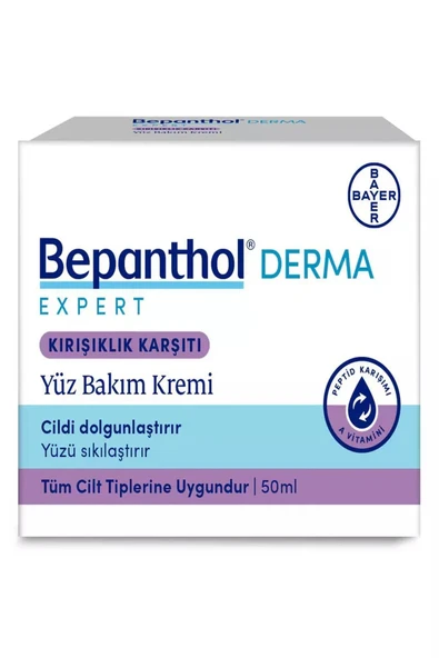 Bepanthol Derma Expert Kırışıklık Karşıtı Yüz Bakım Kremi 50 ml ürün görseli 1