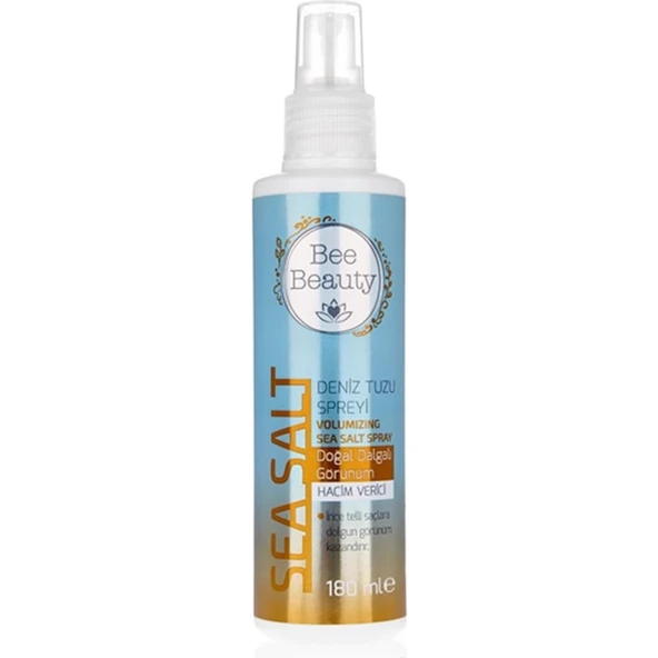 Bee Beauty 180 ml Deniz Tuzu Spreyi Hacim Verici Doğal Dalga Efekti ile Saçlarınızı Şekillendirir ürün görseli 1