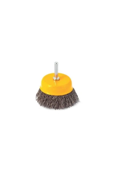 GFB Paslanmaz Pimli Çanak Fırça 65 mm ürün görseli 1