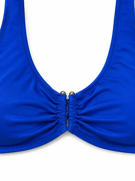 Büyük Beden U Telli Kadın Bikini Üst - Resim 3
