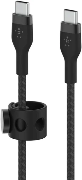 Belkin BoostCharge Pro Flex Örgülü USB-C USB-C Şarj Kablosu - Resim 3
