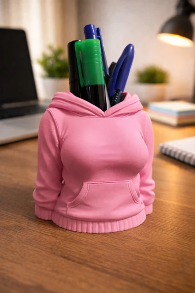Otscraft Studio Hoodie Tasarımlı Kalemlik ürün görseli 1