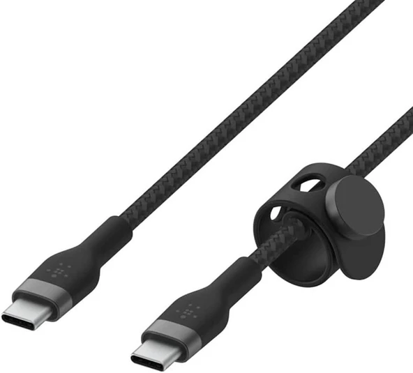 Belkin BoostCharge Pro Flex Örgülü USB-C USB-C Şarj Kablosu ürün görseli 1