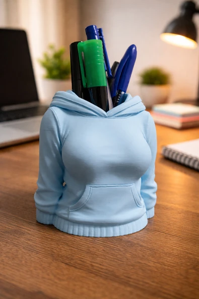 Otscraft Studio Hoodie Tasarımlı Kalemlik ürün görseli 1