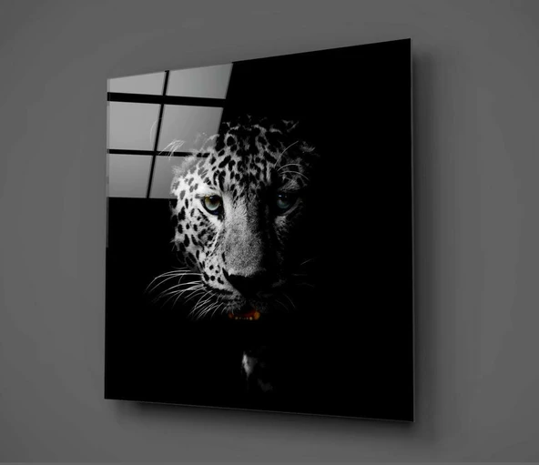Leopar Cam Tablo - Resim 2