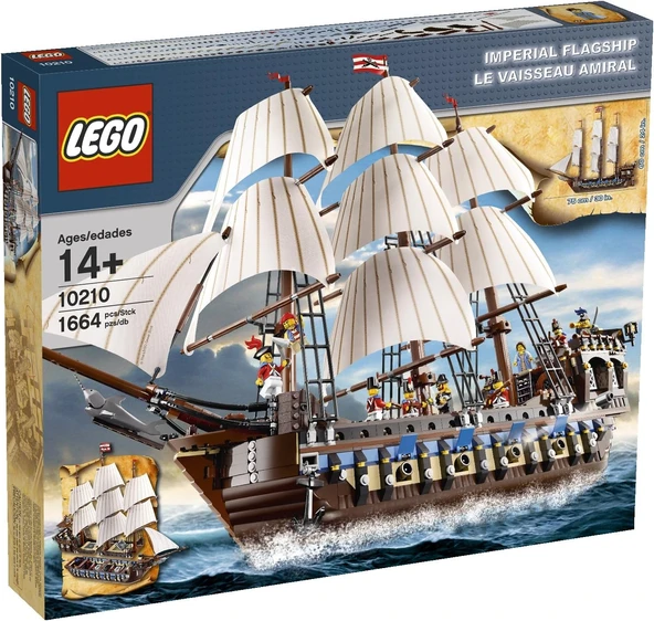 Lego 10210 Karayip Korsanları Imperial Flagship ürün görseli 1