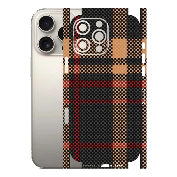 Kapps Iphone 16 Pro Max ile Uyumlu Rainbow Serisi Premium Kaplama 360  Siyah-Sarı ürün görseli 1