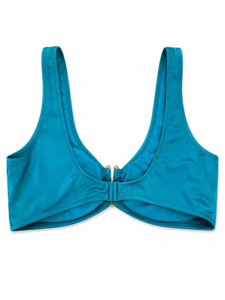 Büyük Beden U Telli Kadın Bikini Üst - Resim 6