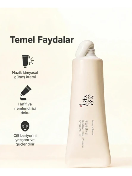 Beauty of Joseon Relief Sun Rice + Probiotics 50 ml 50 Faktör Güneş Kremi ürün görseli 1