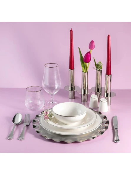 Jumbo Bright Platin 60 Parça 12 Kişilik Yemek Takımı - OUTLET ürün görseli 1