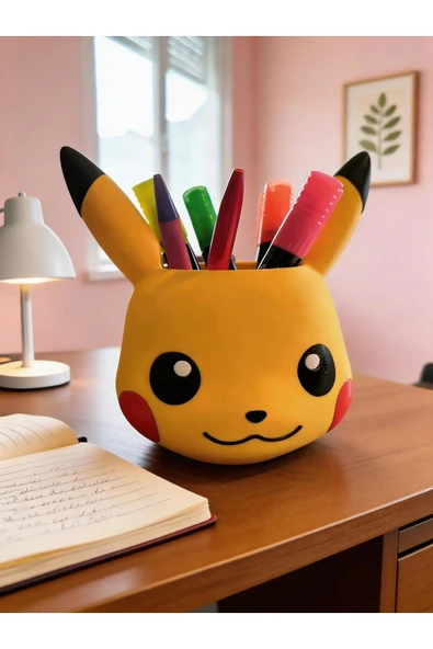 Otscraft Studio Pikachu Kalemlik – Renkli Eğlenceli ve Düzenleyici Pokemon Kalemlik ürün görseli 1
