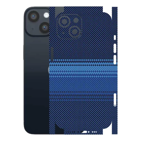 Kapps Iphone 14 ile Uyumlu Rainbow Serisi Premium Kaplama 360  Mavi ürün görseli 1