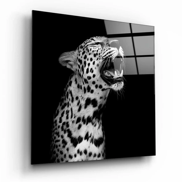 Leopar Cam Tablo ürün görseli 1