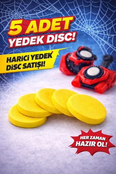 Otscraft Studio Disc Fırlatıcı Oyuncak Süper Kahraman Aksiyon Oyuncağı Web Shooter ürün görseli 1