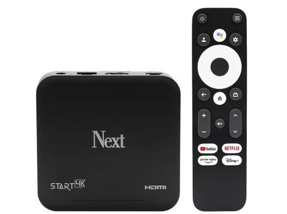 Next Start 4K Android TV Box-SIFIR KONDİSYONDA (KUTUSUZ) ürün görseli 1