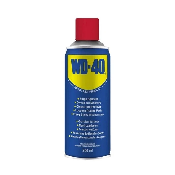 WD-40 Çok Amaçlı Pas Sökücü ve Yağlayıcı 200 ml ürün görseli 1