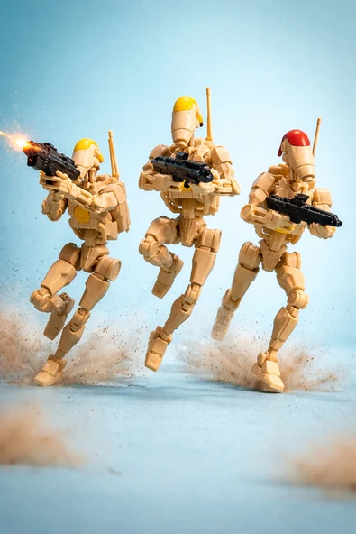 Otscraft Studio Battle Droid Aksiyon Figürü Oyuncak Asker Dummy 13 ürün görseli 1
