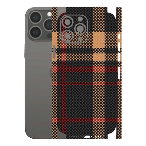 Kapps Iphone 13 Pro Max ile Uyumlu Rainbow Serisi Premium Kaplama 360  Siyah-Sarı ürün görseli 1