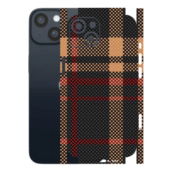 Kapps Iphone 14 ile Uyumlu Rainbow Serisi Premium Kaplama 360  Siyah-Sarı ürün görseli 1