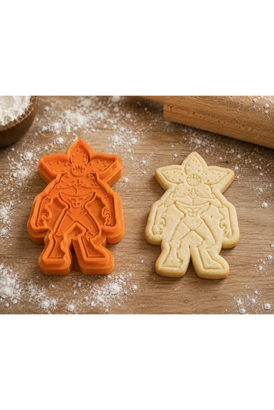 Otscraft Studio Stranger Things 3’lü Kurabiye Kalıbı Seti Cookie Cutter - Resim 2