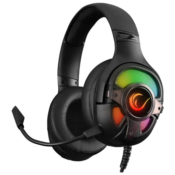 Rampage Vipera RM-K77 RGB 7.1 USB Kablolu Kulak Üstü Oyuncu Kulaklığı ürün görseli 1