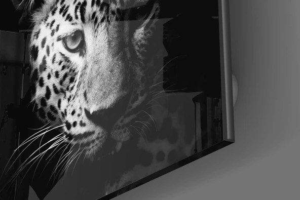 Leopar Cam Tablo - Resim 3