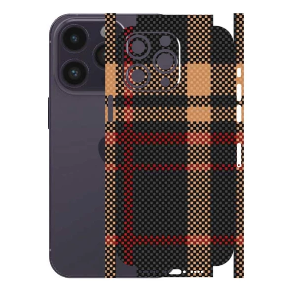 Kapps Iphone 14 Pro Max ile Uyumlu Rainbow Serisi Premium Kaplama 360  Siyah-Sarı ürün görseli 1