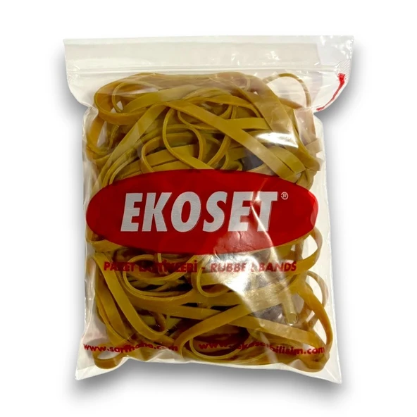 Kauçuk Kalın Paket Lastiği 180x6mm 50 Adet ürün görseli 1