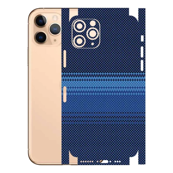 Kapps Iphone 11 Pro ile Uyumlu Rainbow Serisi Premium Kaplama 360  Mavi ürün görseli 1