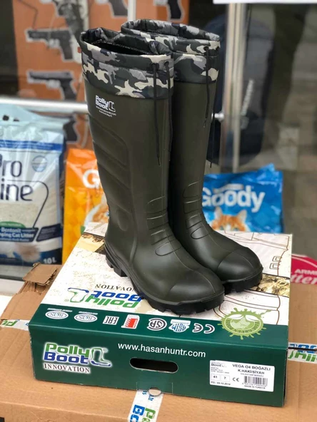 Polly Boot Galaxy Vega Boğazlı Çeliksiz Çizme 40 NUMARA ürün görseli 1