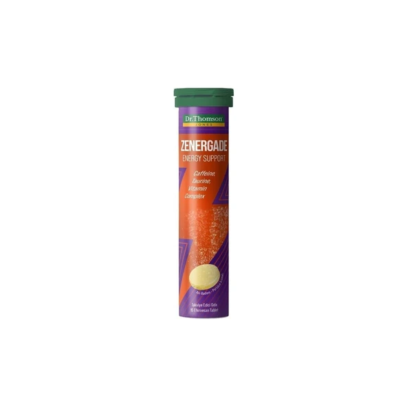 Dr. Thomson Jones Zenergade Energy Support Efervesan Tablet 15'li ürün görseli 1