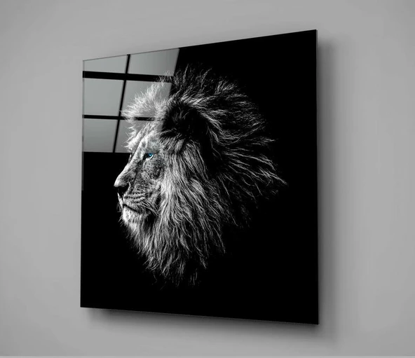 Aslan Cam Tablo - Resim 2