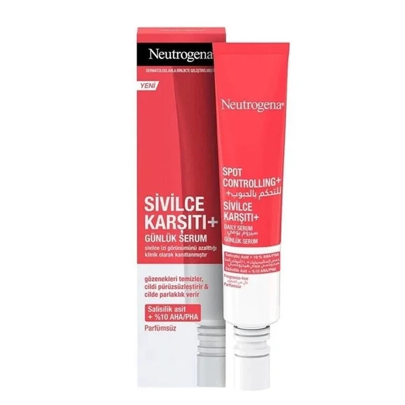 Neutrogena Spot Controlling Sivilce Serum 30 ml ürün görseli 1