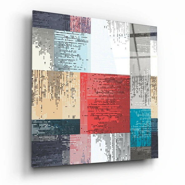 Patchwork Cam Tablo ürün görseli 1