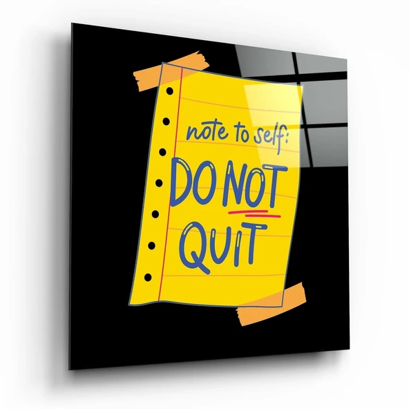 “Note To Self” Cam Tablo ürün görseli 1
