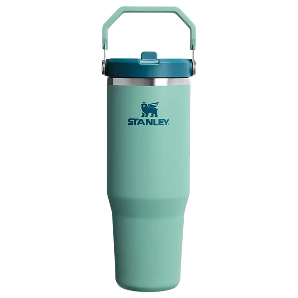 Stanley IceFlow Flip Straw Tumbler Pipetli Termos 0,89 Lt Spring Green ürün görseli 1
