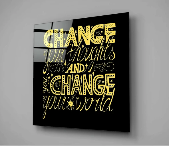 “Change Your World” Cam Tablo - Resim 2