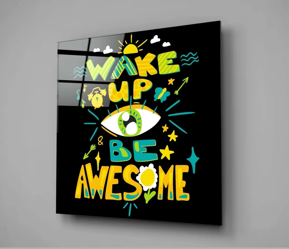 “Wake Up” Cam Tablo - Resim 2