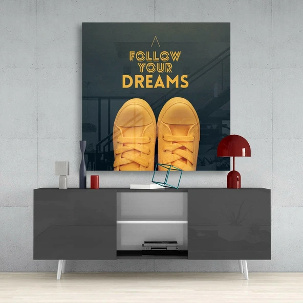 Follow Your Dreams” Cam Tablo - Resim 4