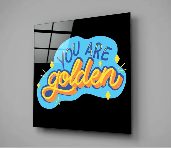 “You Are Golden” Cam Tablo - Resim 2