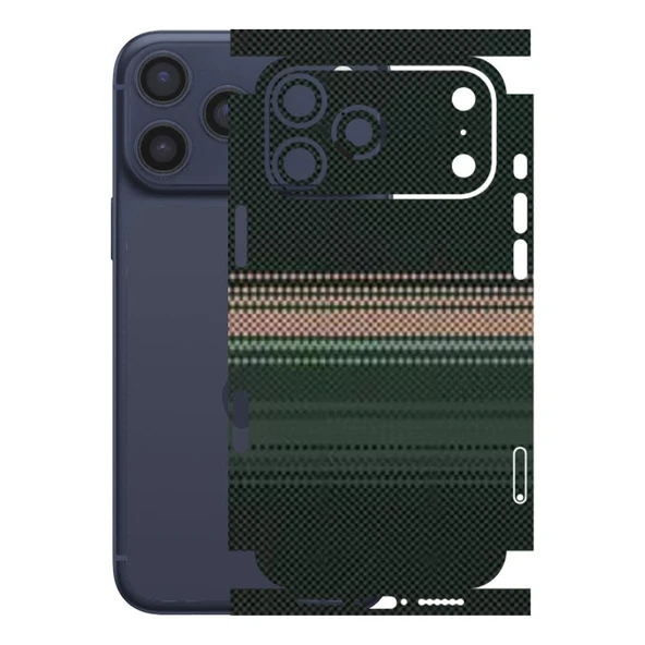 Kapps Iphone 17 Pro Max ile Uyumlu Rainbow Serisi Premium Kaplama 360  Yeşil-Sarı ürün görseli 1
