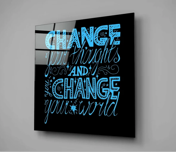 “Change Your World” Cam Tablo - Resim 2