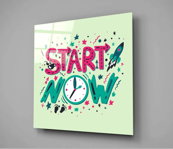 “Start Now” Cam Tablo - Resim 2